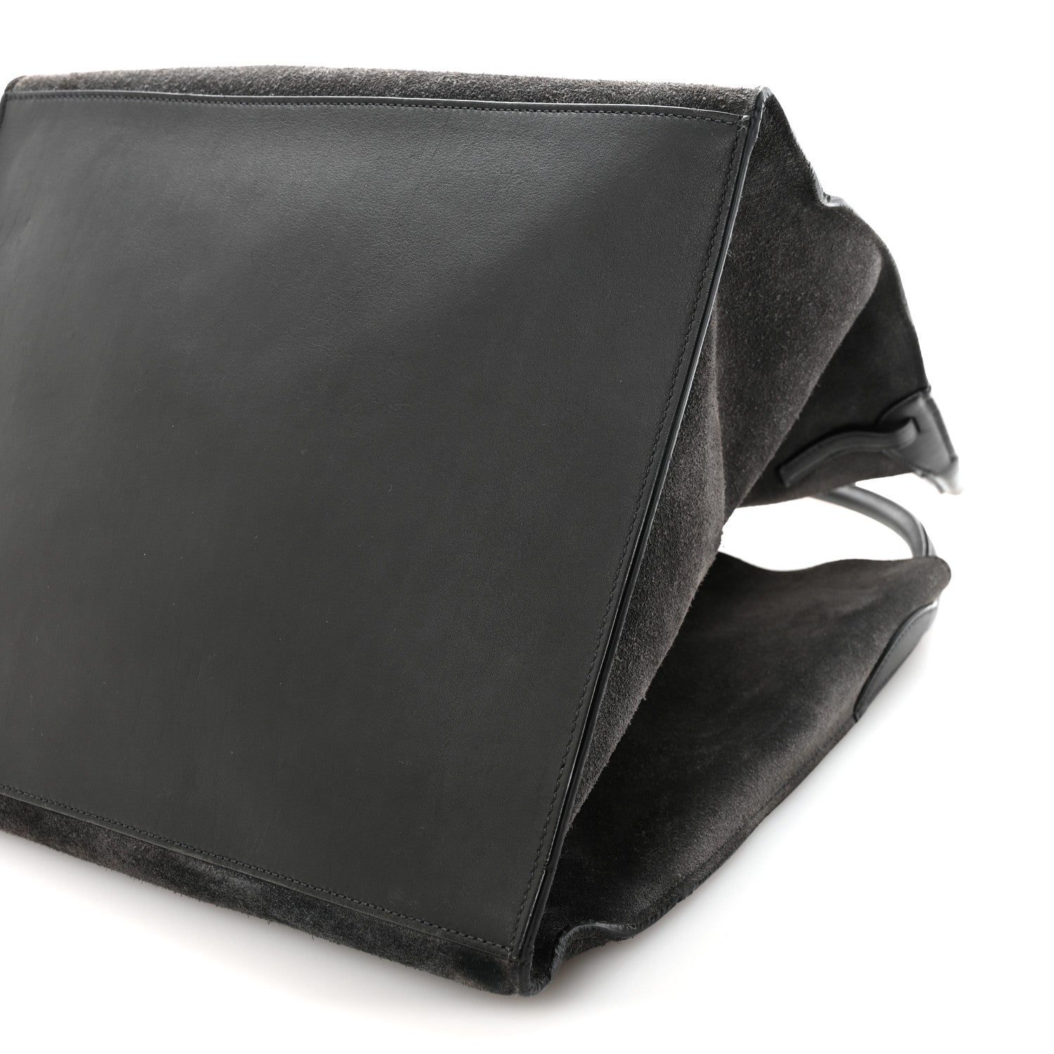 Celine Suede Calfskin Medium Big Bag Grey 9 of 9