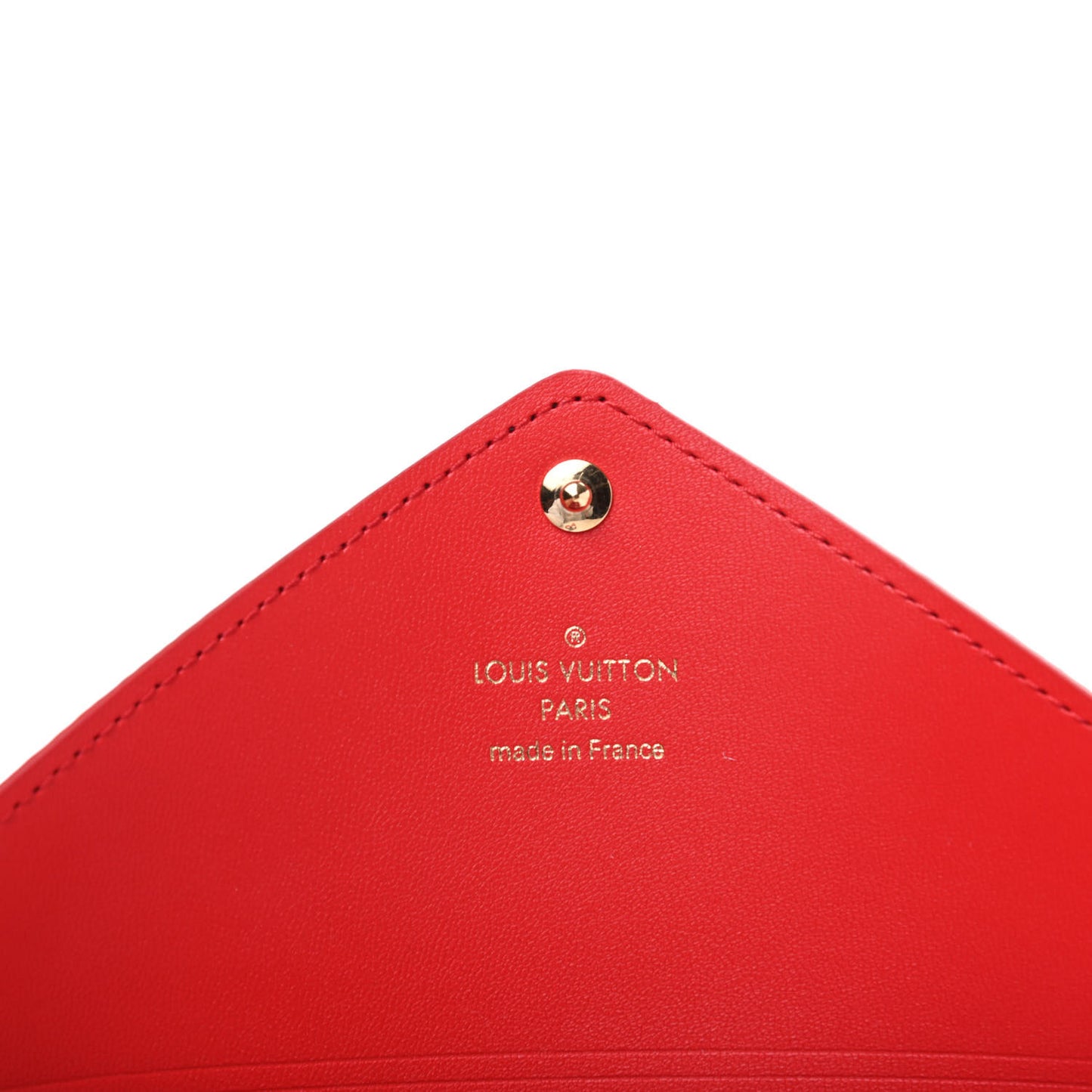 Monogram Medium Kirigami Pochette Insert Coquelicot
