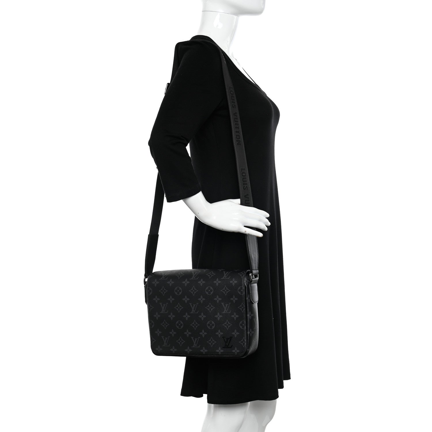 Louis Vuitton Monogram Eclipse District PM NM 2 of 10