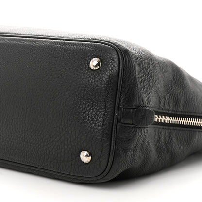 Prada Vitello Daino Tote Black 10 of 15