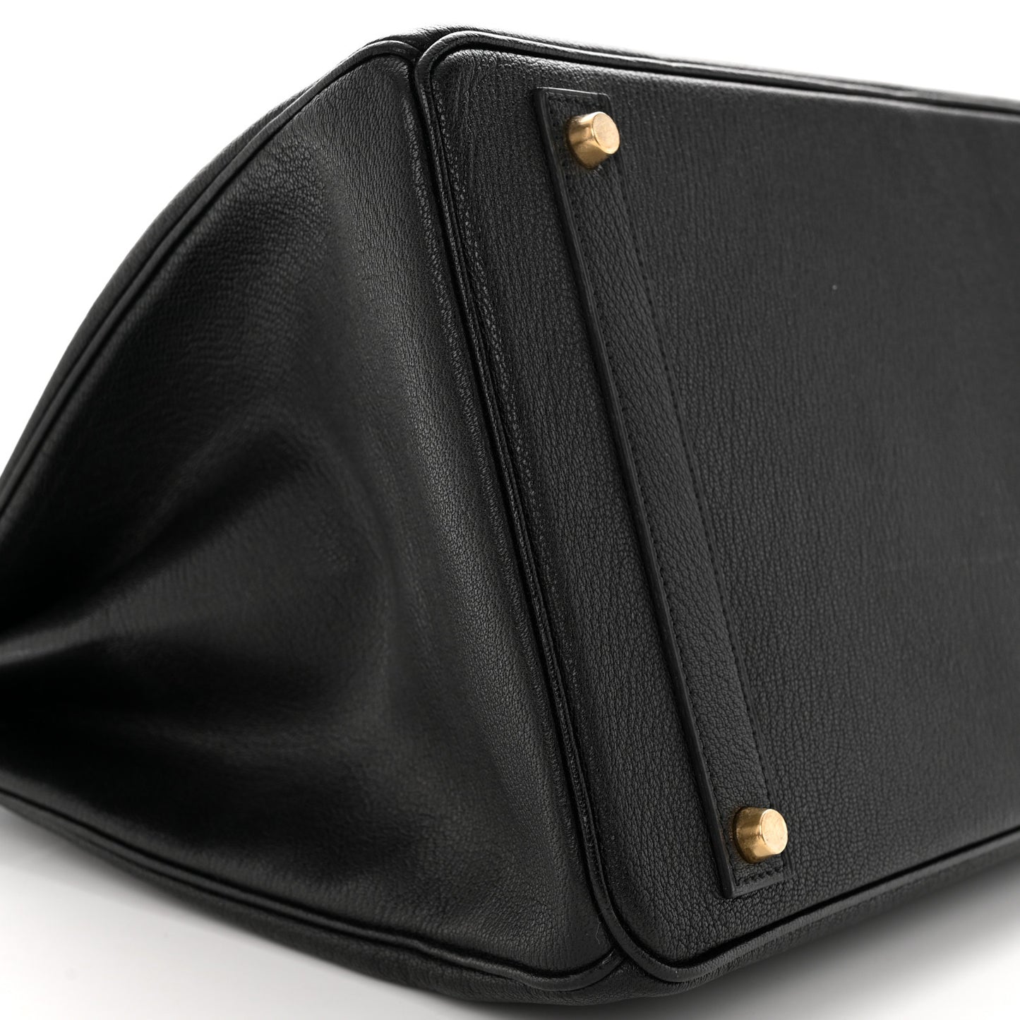 Chevre De Coromandel Birkin 40 Black