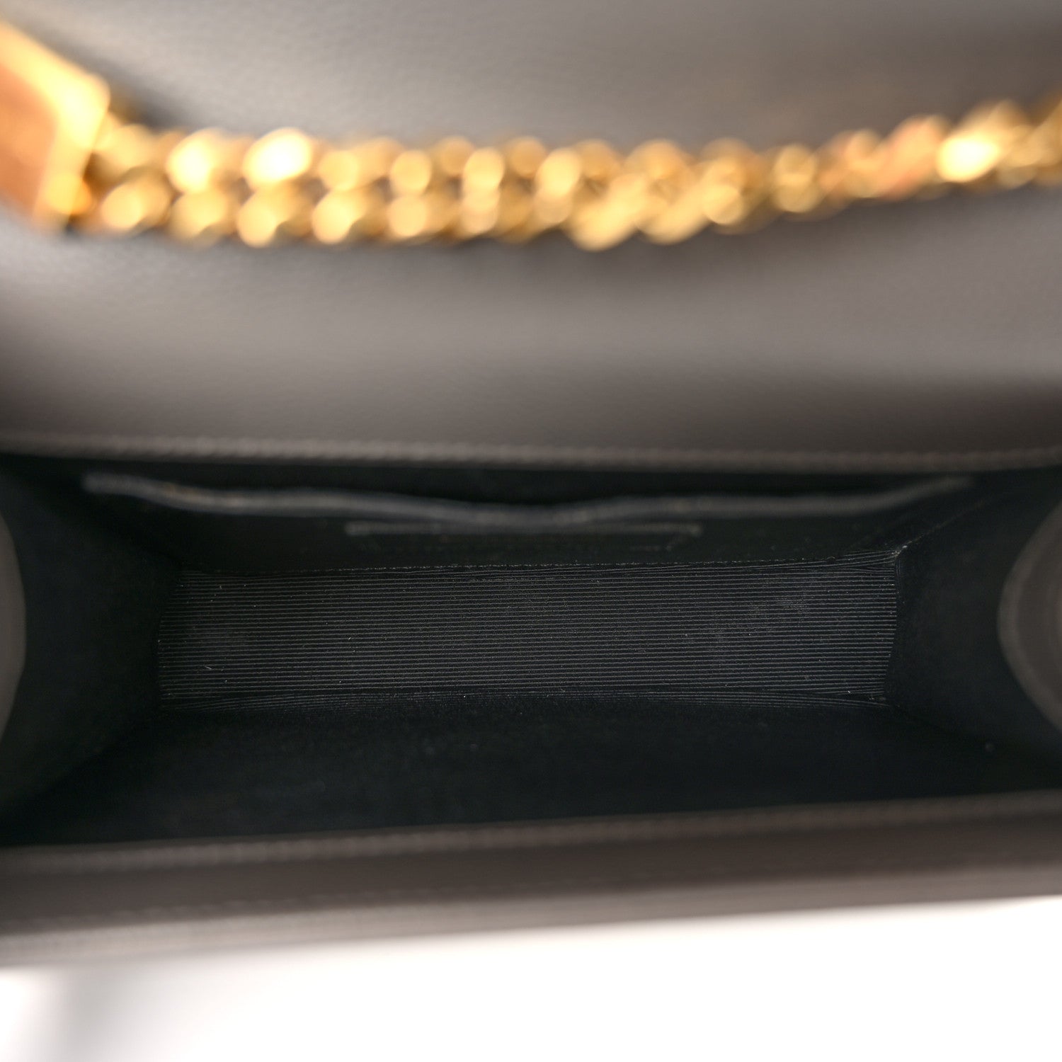 Saint Laurent Grain De Poudre Small Monogram Kate Satchel Eather 5 of 10