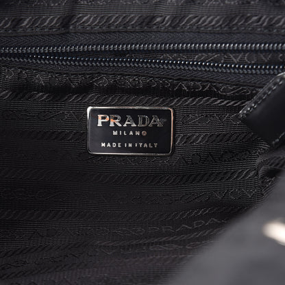 Prada Nylon Vela Medium Backpack Black 6 of 9