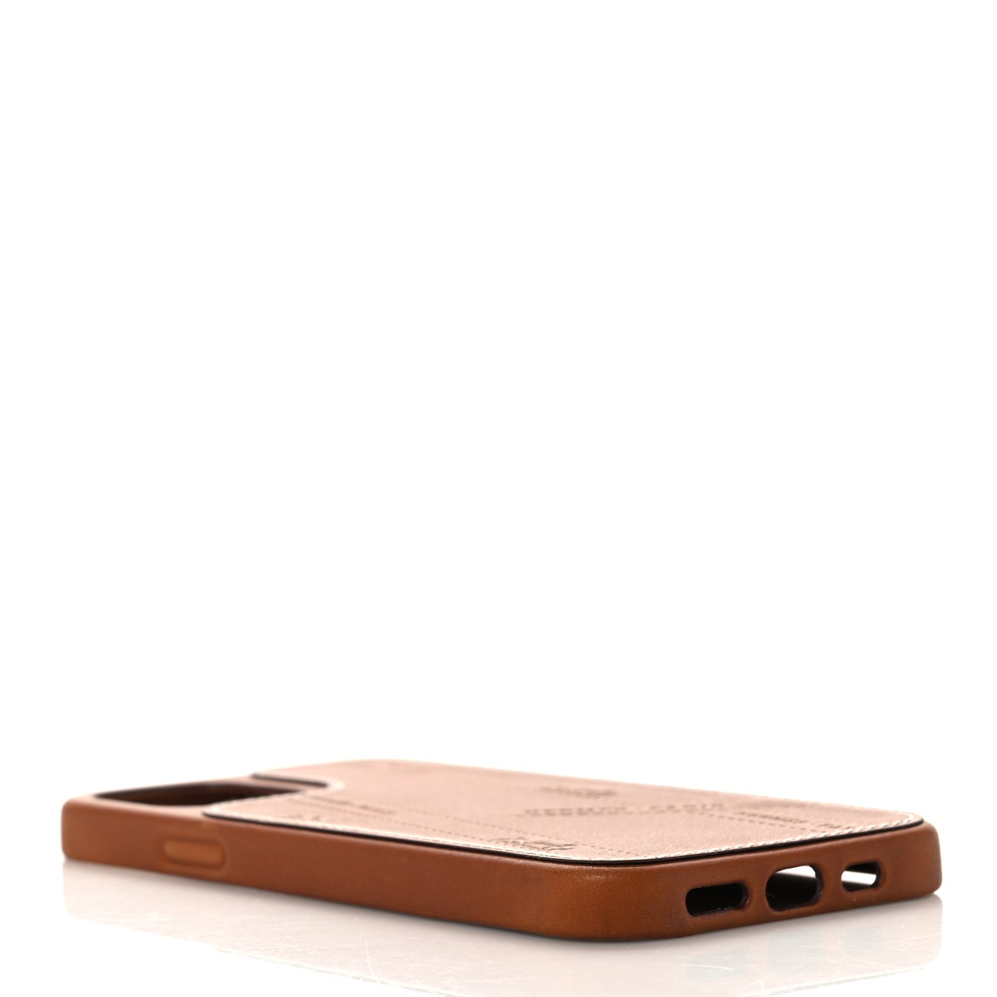 Barenia Bolduc iPhone 12/12 Pro Case Fauve