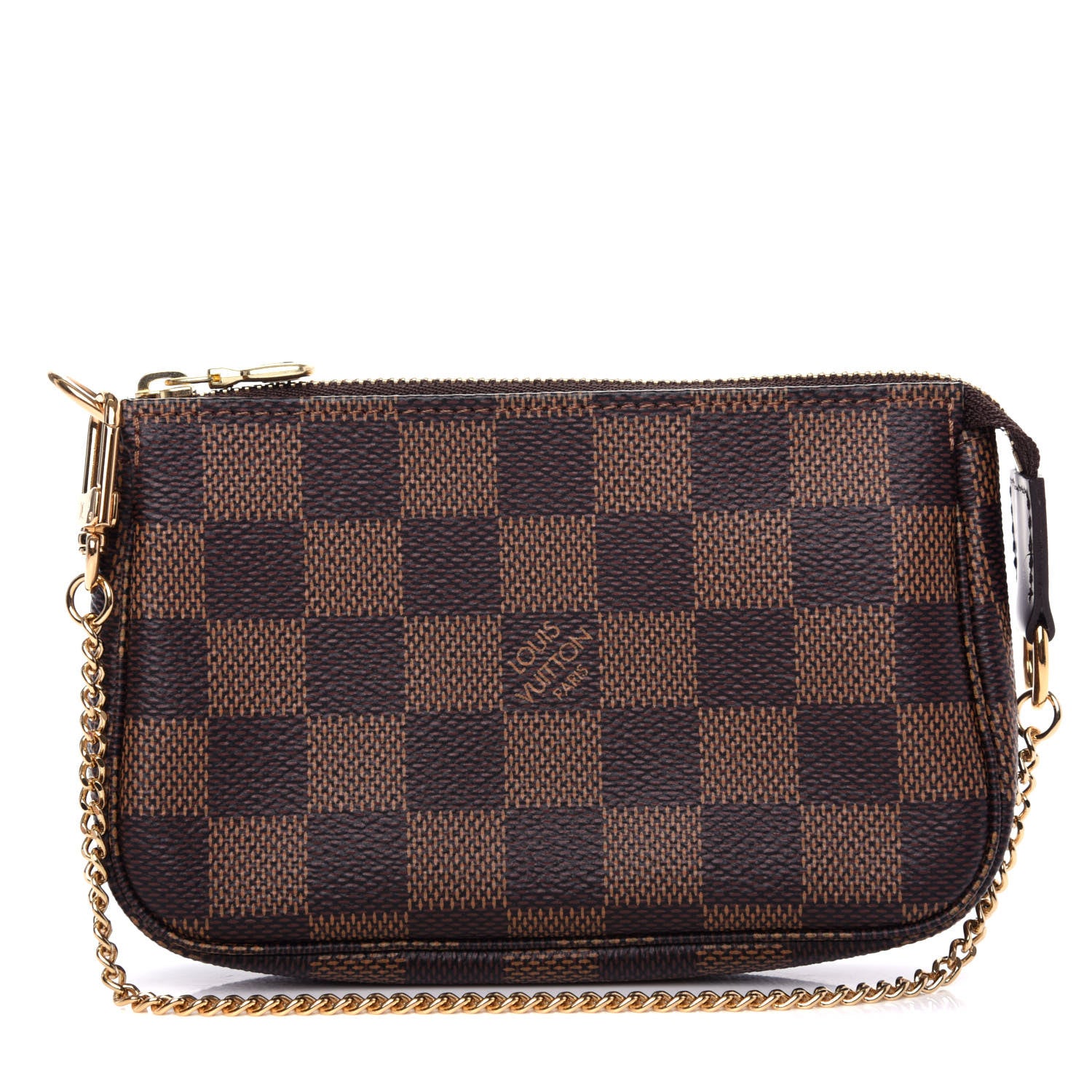 Louis Vuitton Damier Ebene Mini Pochette Accessories 1 of 11