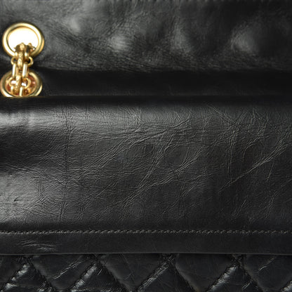 Chanel Aged Calfskin Lucky Charms 2.55 Reissue 225 Flap Black 11 of 11