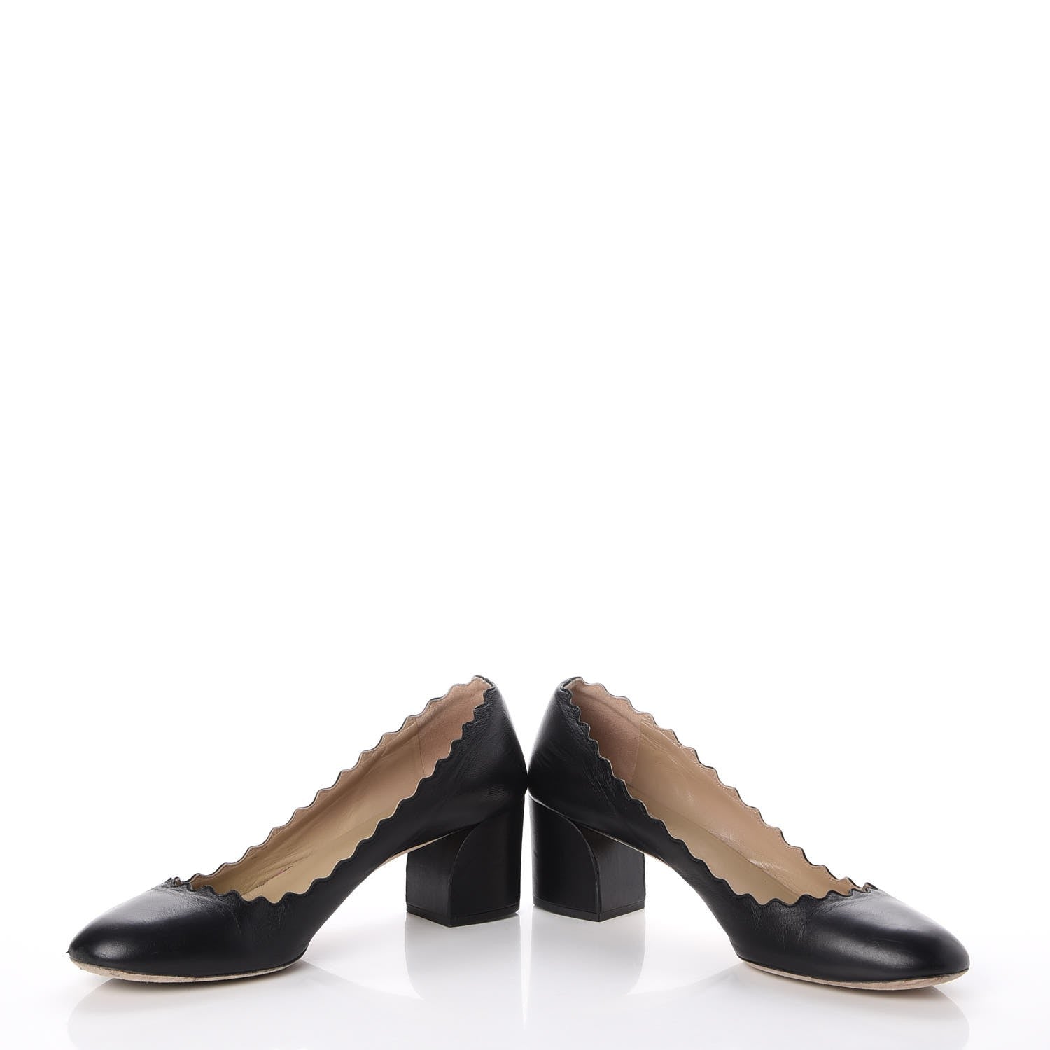 Chloe Nappa Lauren Pumps 38.5 Black 6 of 22