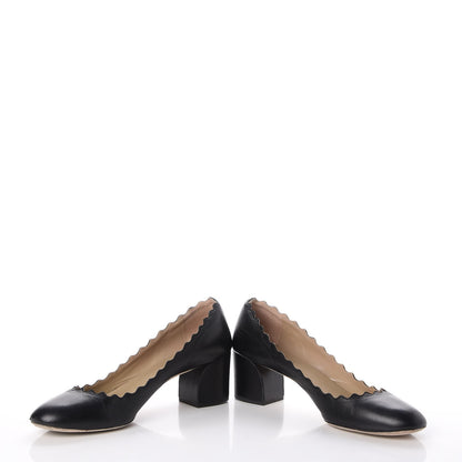 Chloe Nappa Lauren Pumps 38.5 Black 6 of 22