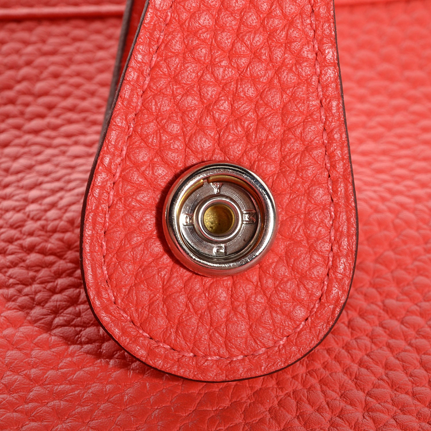 Hermes Taurillon Clemence Evelyne III PM Rouge Pivoine 15 of 15
