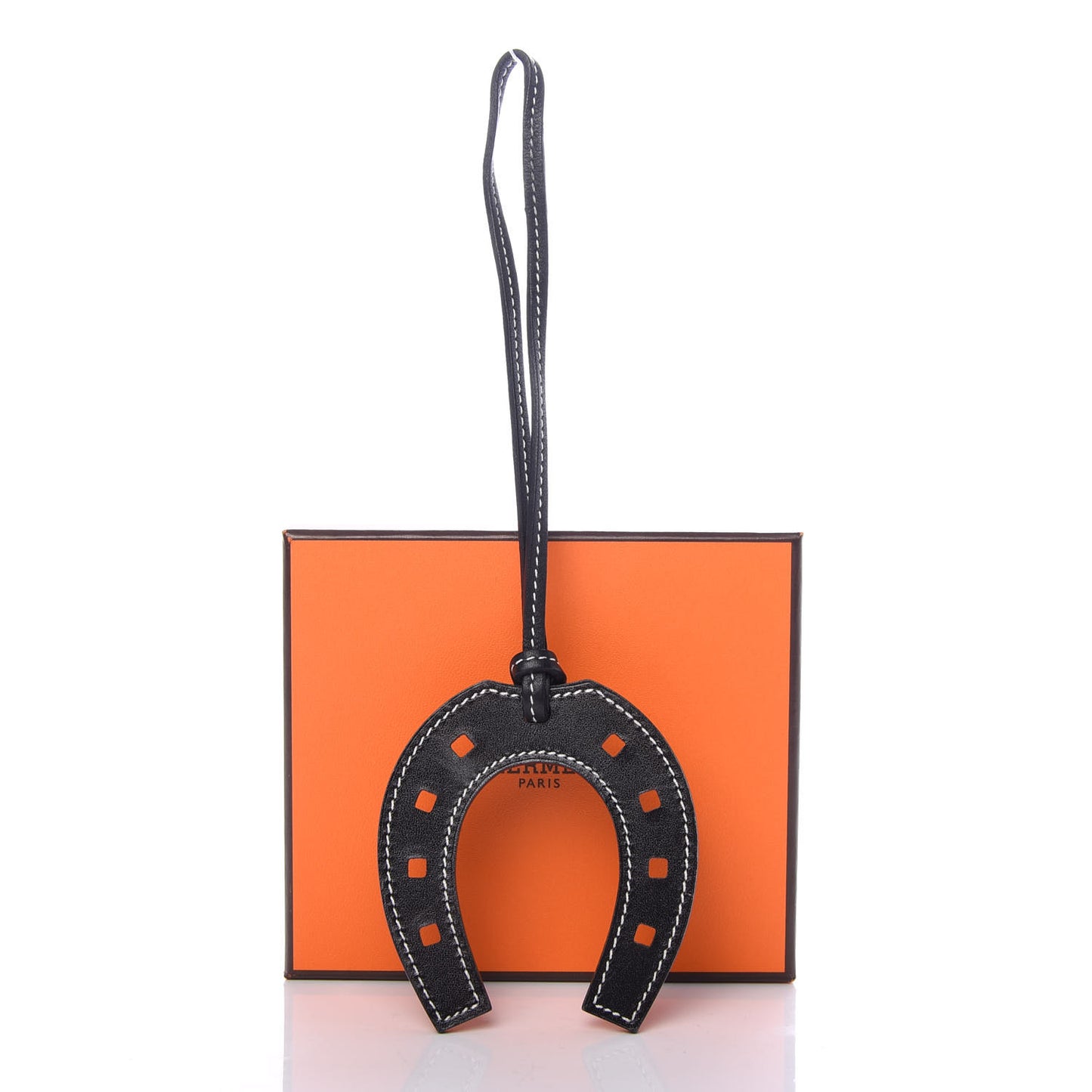 Swift Paddock Horseshoe Bag Charm Black