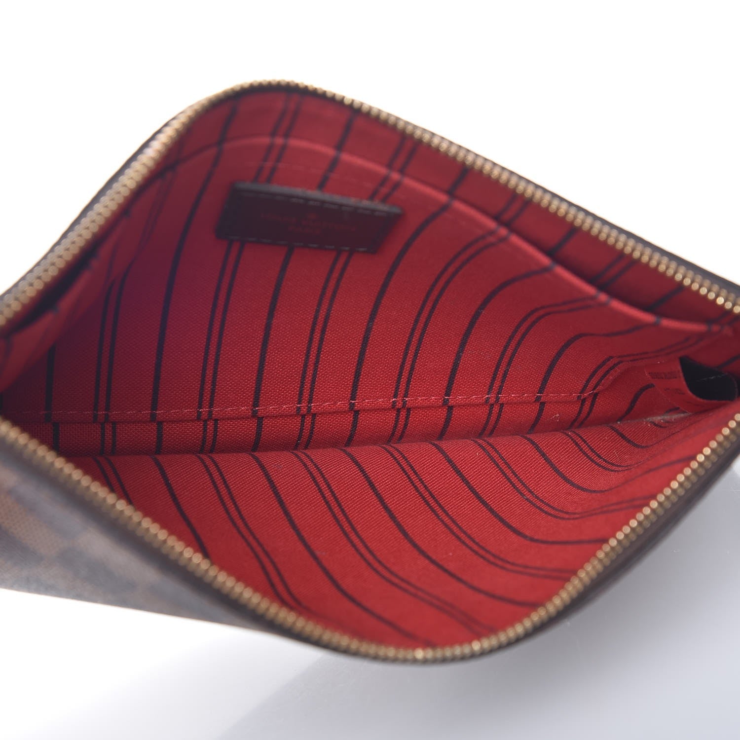 Louis Vuitton Damier Ebene Neverfull MM GM Pochette 8 of 11