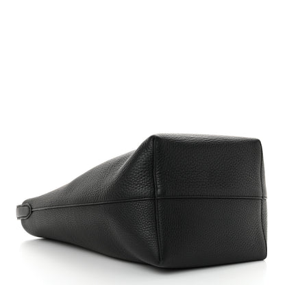 The Row Grained Calfskin Medium N/S Park Tote Black 4 of 10