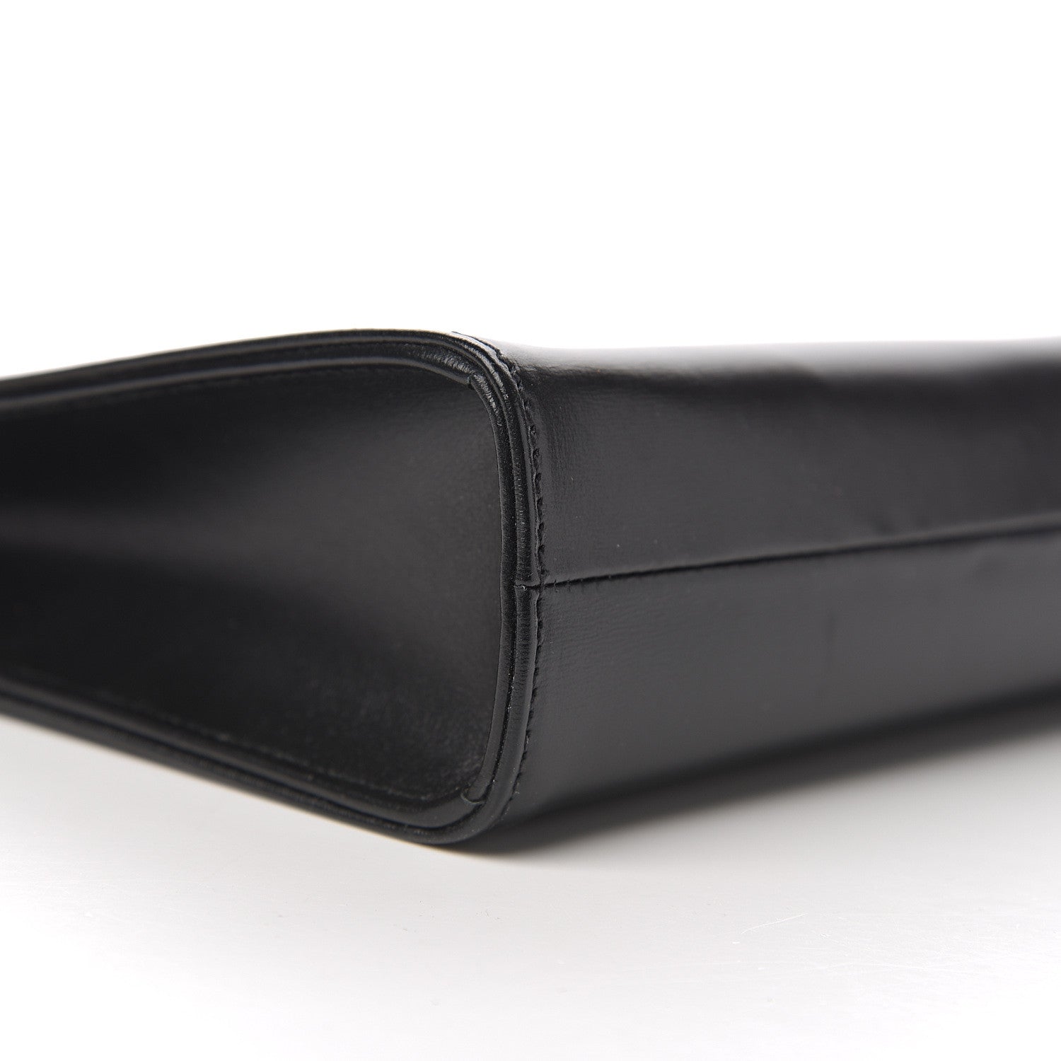 Gucci Textured Calfskin Horsebit 1955 Zip Pouch Black 7 of 9