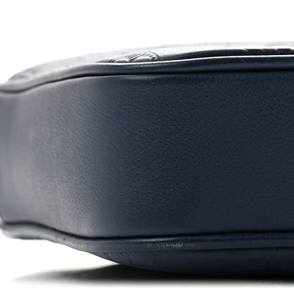 Louis Vuitton Calfskin Monogram Shadow Trio Messenger Navy 8 of 10