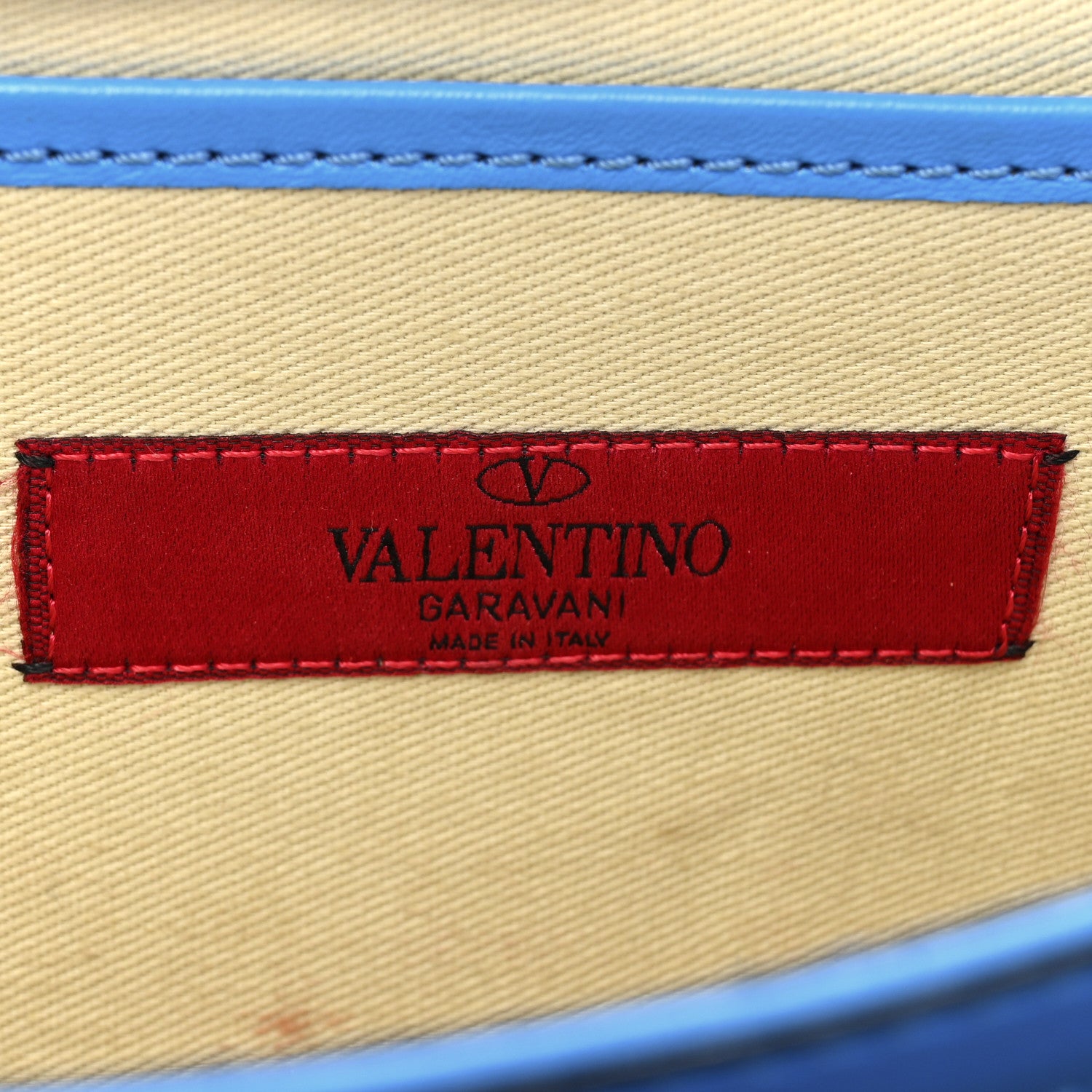Valentino Garavani Nappa Va Va Voom Shoulder Bag Blue Fluo 7 of 20