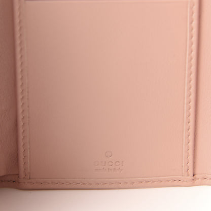 Gucci Calfskin Matelasse GG Marmont Wallet Perfect Pink 6 of 7