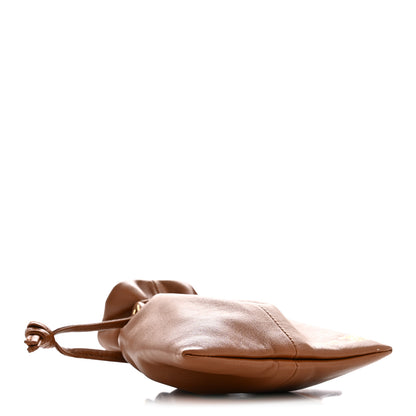 Celine Lambskin Micro Crystal Pouch Soft Tan 4 of 7