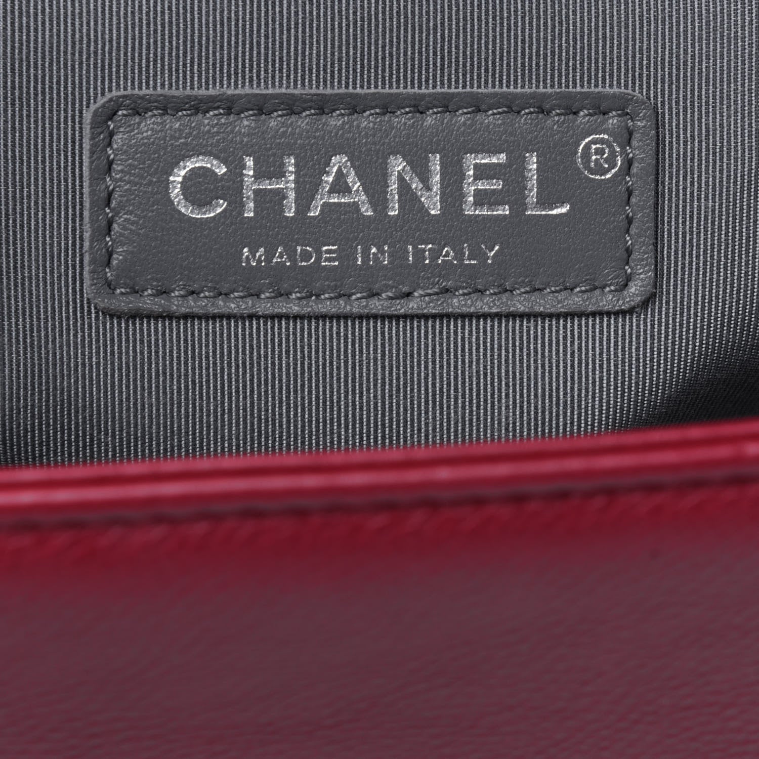 Chanel Calfskin Stitched New Medium Boy Flap Red 6 of 14