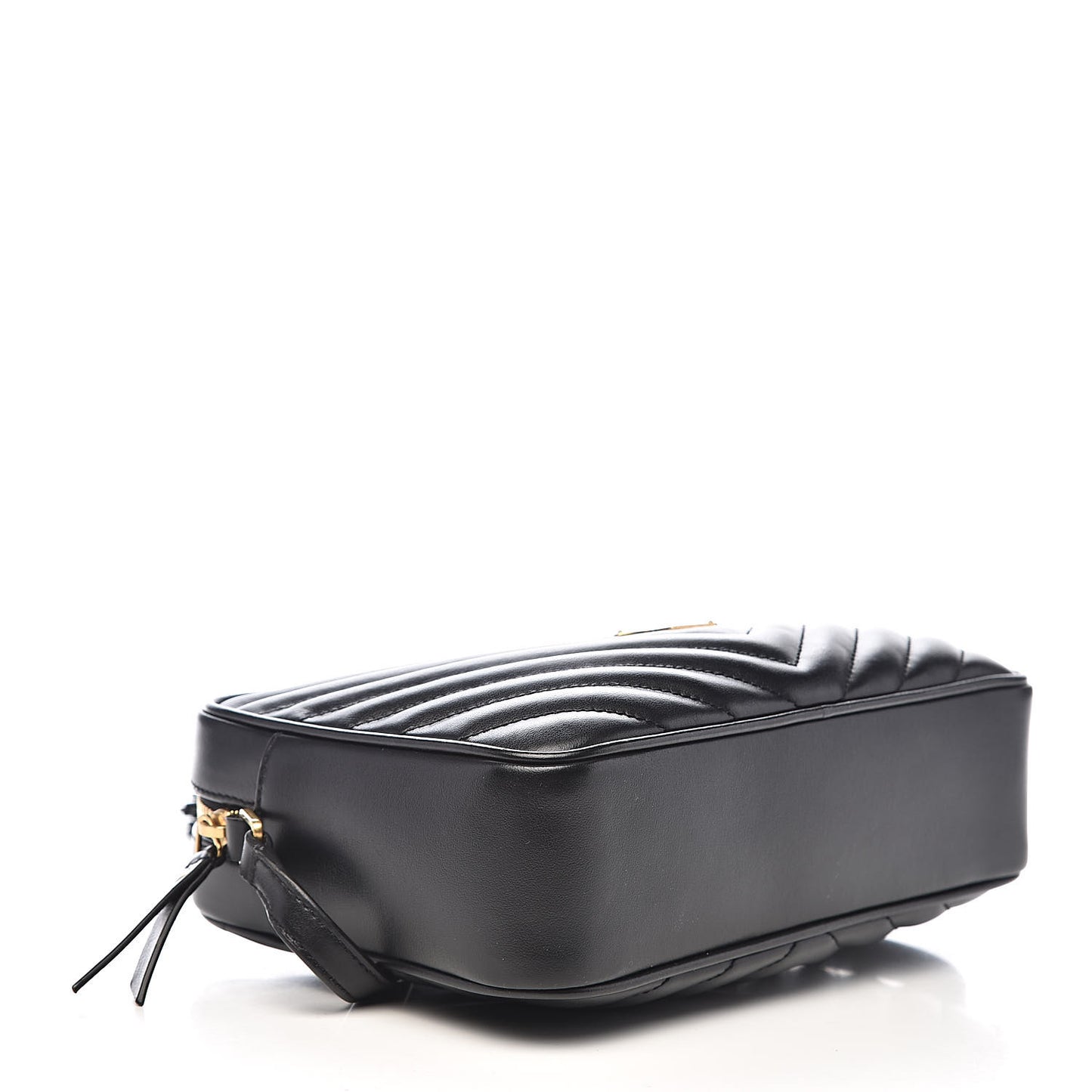 Calfskin Matelasse Monogram Lou Camera Bag Black
