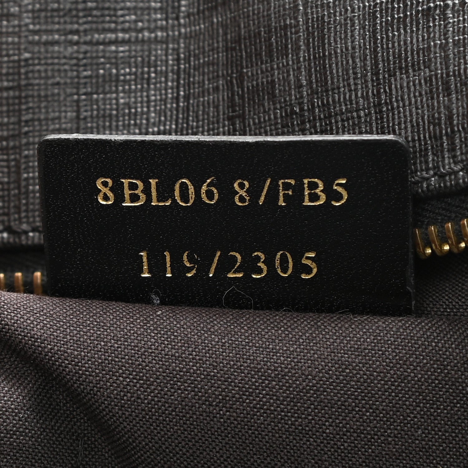 Fendi Zucchino Spalmati Vitello Small Boston Black 7 of 11