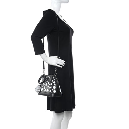 Louis Vuitton X YK Epi Alma BB Black White 2 of 10