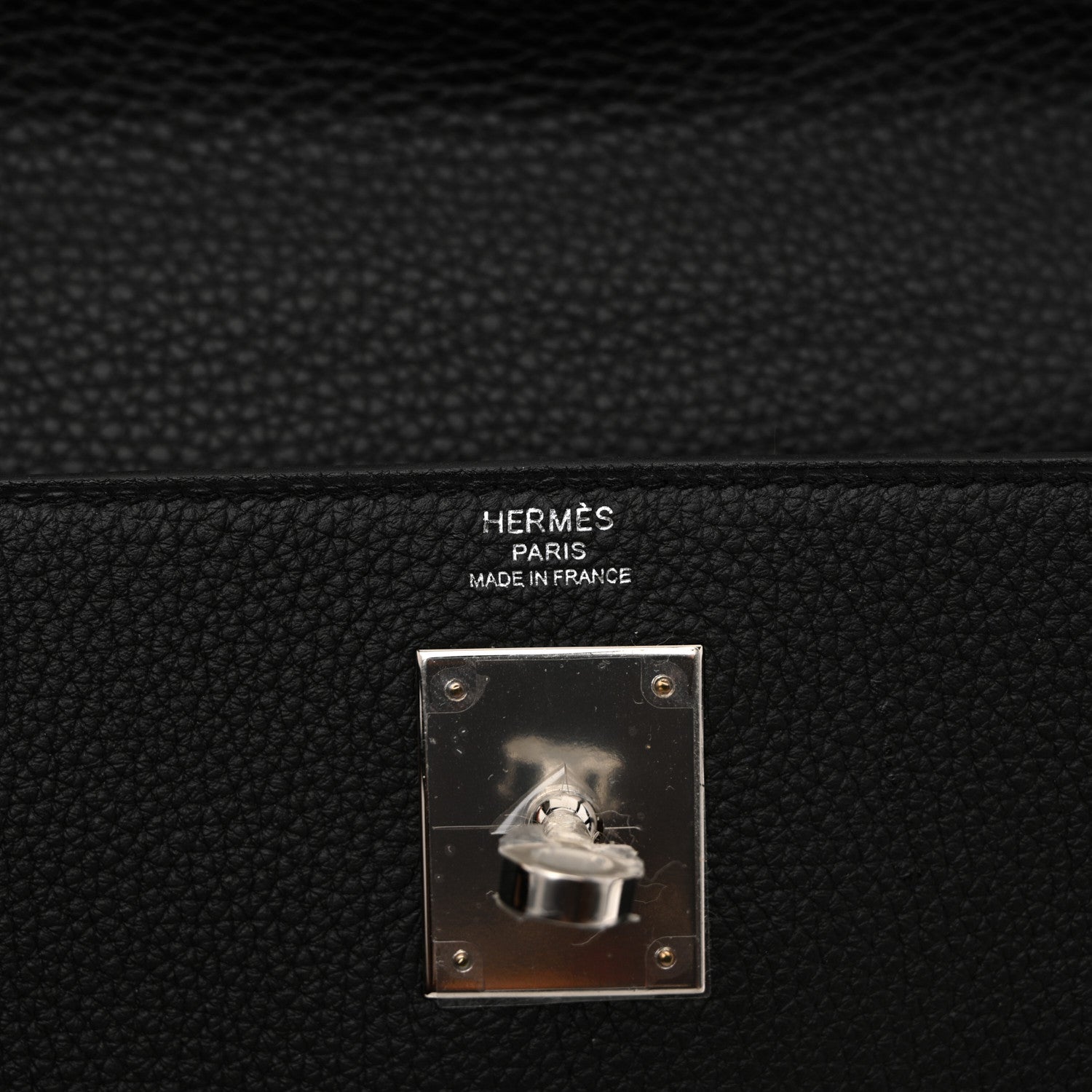 Hermes Togo Kelly Retourne 28 Black 6 of 11