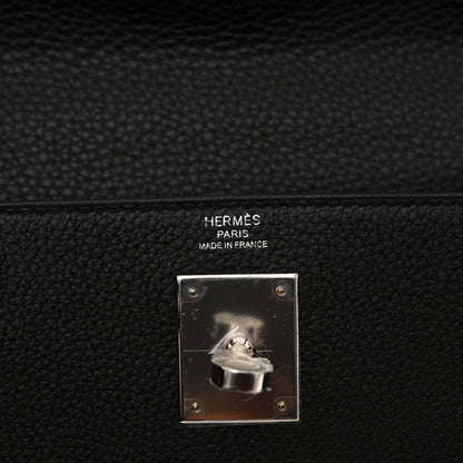 Hermes Togo Kelly Retourne 28 Black 6 of 11