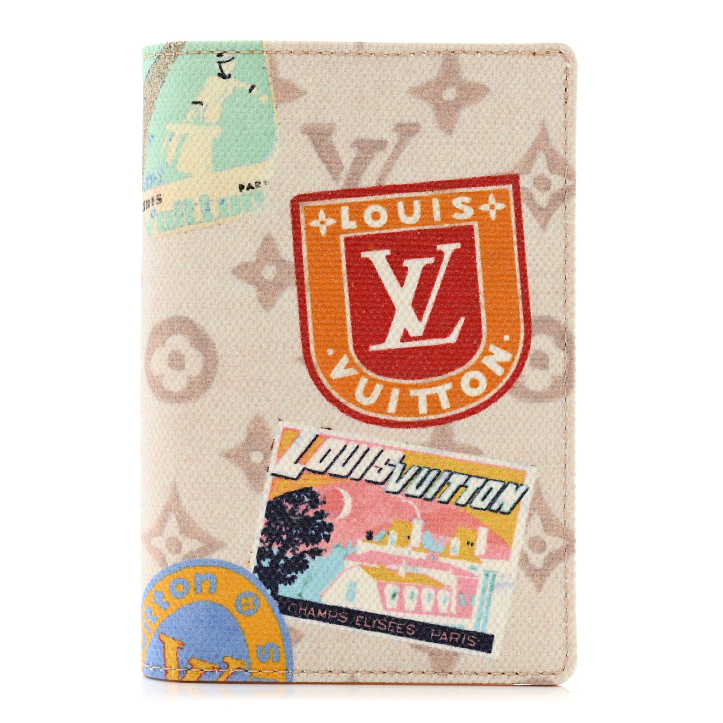 Monogram Flight Mode Passport Cover Dune