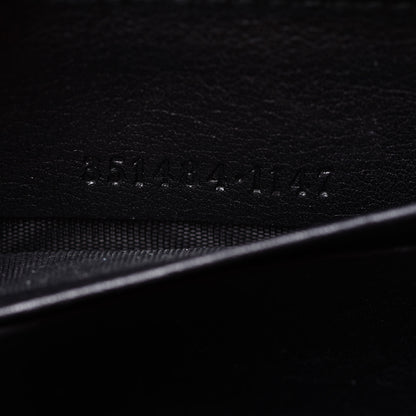 Gucci Patent Soho Compact Disco Zip Around Wallet Black 6 of 7