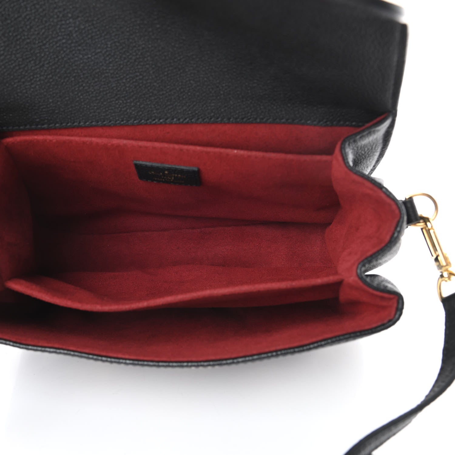 Louis Vuitton Empreinte Monogram Giant Pochette Metis Black Beige 5 of 11