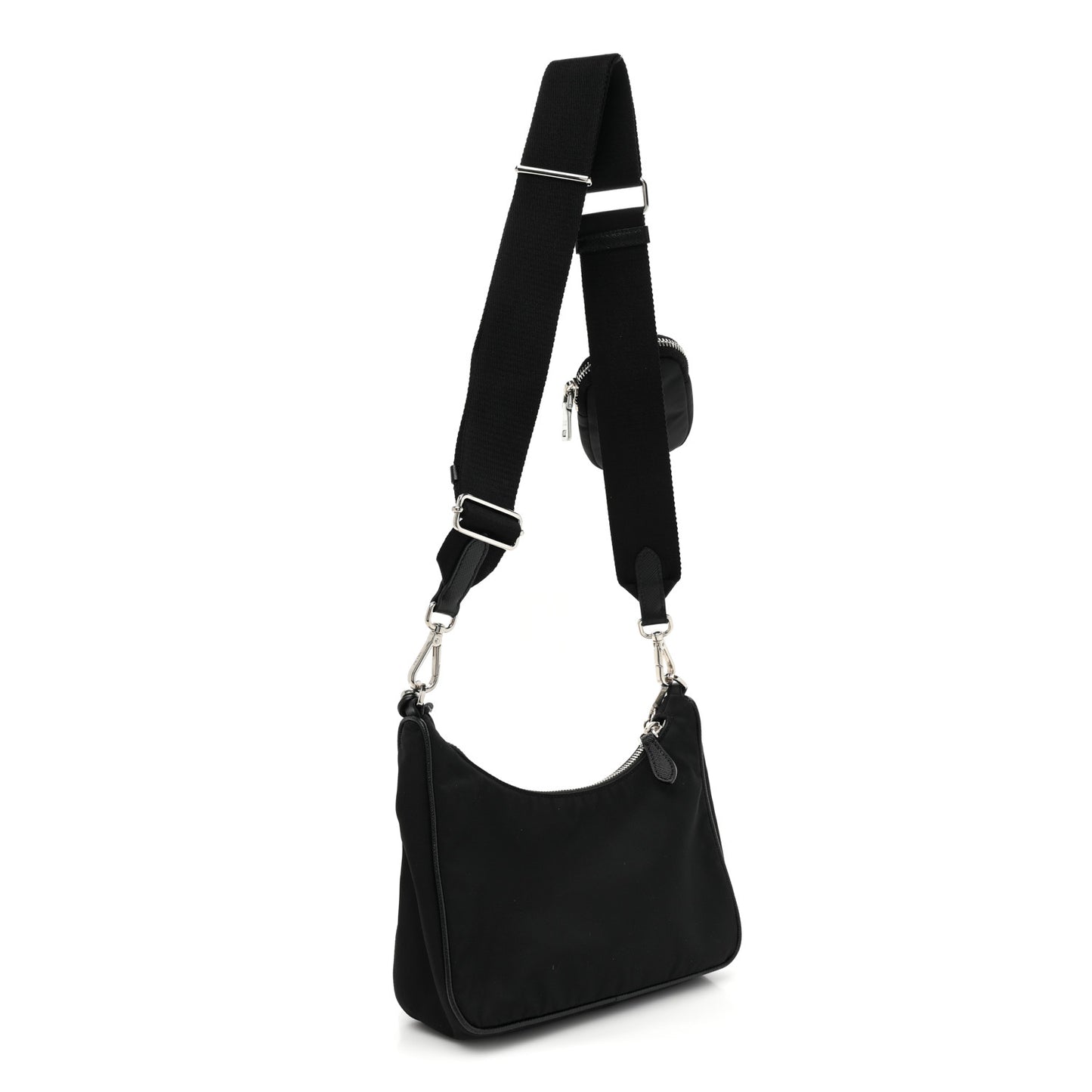 Nylon Re-Edition 2005 Shoulder Bag Black