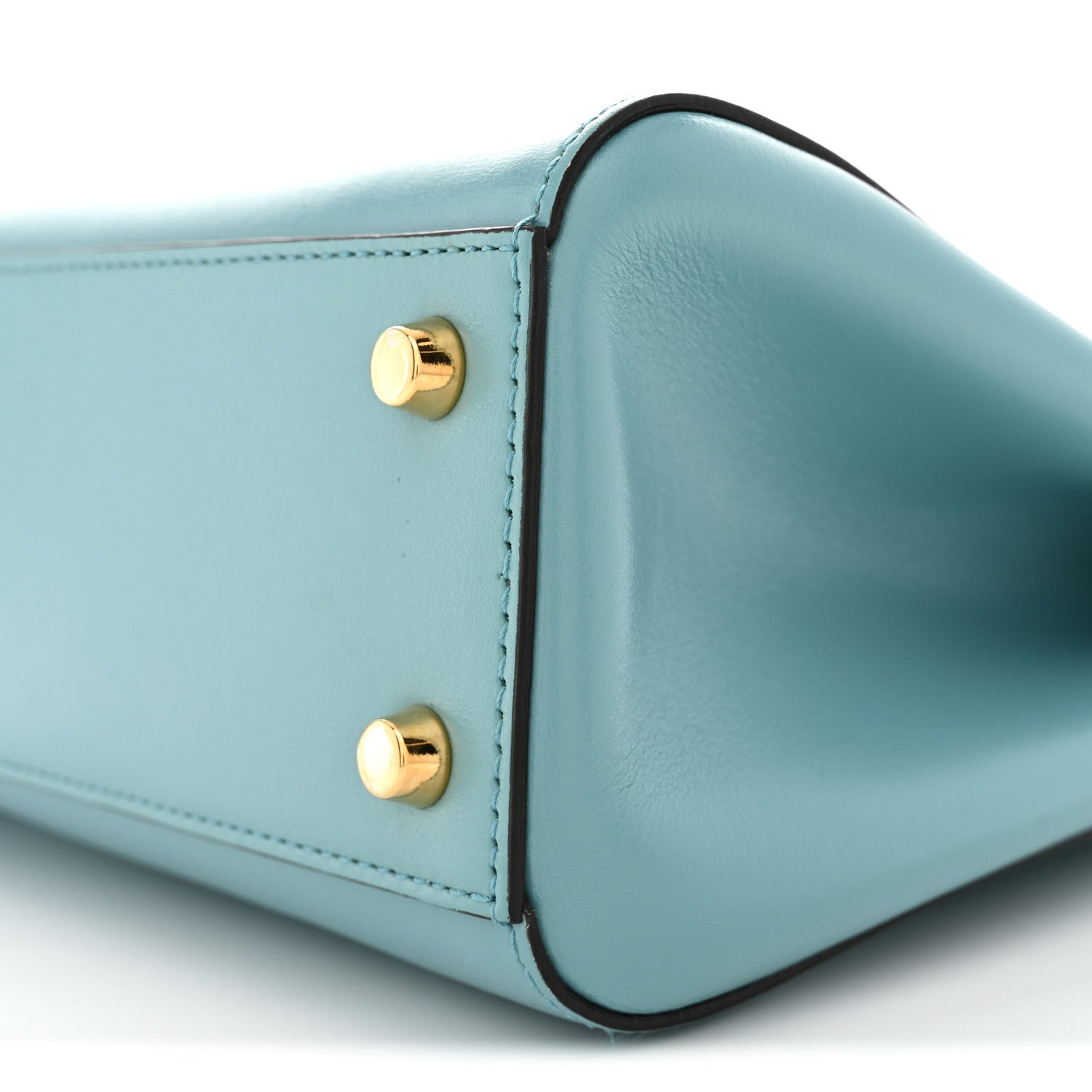 Gucci Boarded Plutone Calfskin Medium Jackie 1961 Tote Dusty Azure 10 of 11