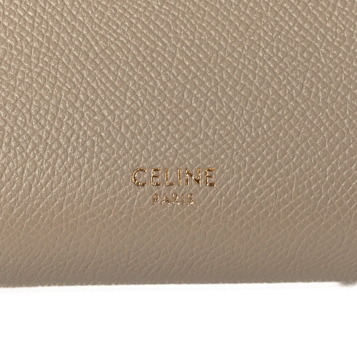 Grained Calfskin Nano Belt Bag Light Taupe
