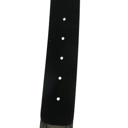 Gucci GG Supreme Monogram Suede Dionysus 40mm Belt 80 32 Beige Black 5 of 5