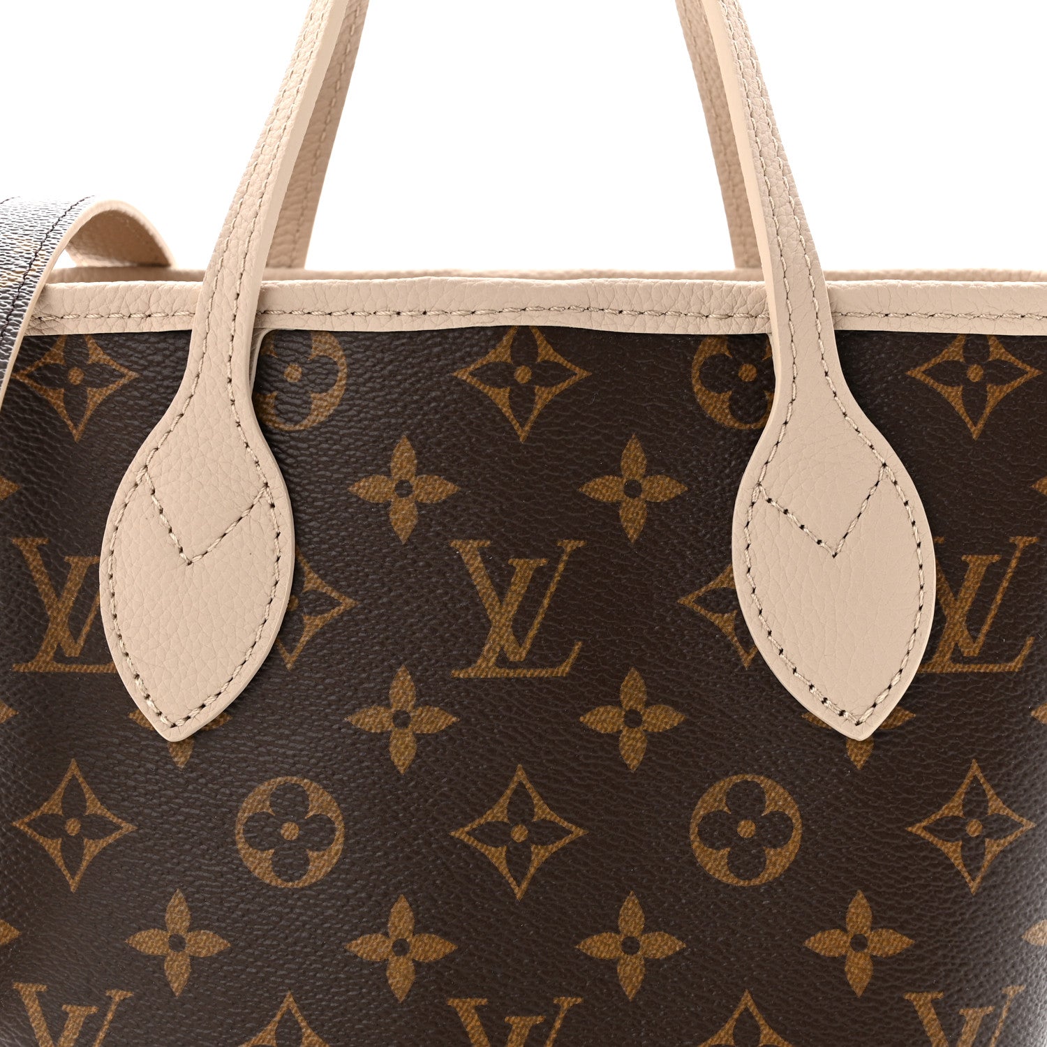 Louis Vuitton Monogram Neverfull Inside Out Bandouliere BB Limestone 13 of 18