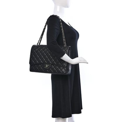 Chanel Caviar Quilted Maxi Double Flap Black 3 of 9