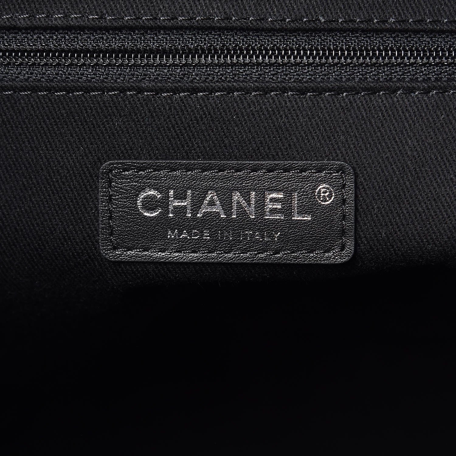 Chanel Lurex Boucle Medium Deauville Tote Black 6 of 10