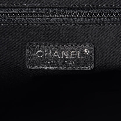 Chanel Lurex Boucle Medium Deauville Tote Black 6 of 10