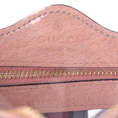 Gucci Vinyl Web Mini Ophidia Transparent Shoulder Bag Perfect Pink 6 of 8