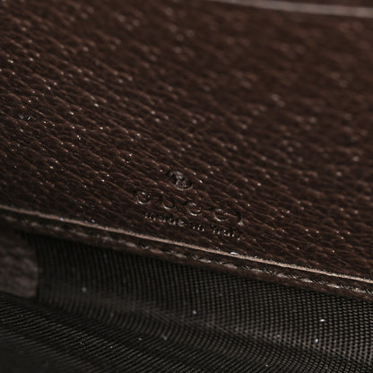 Gucci GG Supreme Monogram Web Ophidia Zip Around Wallet Brown 6 of 7