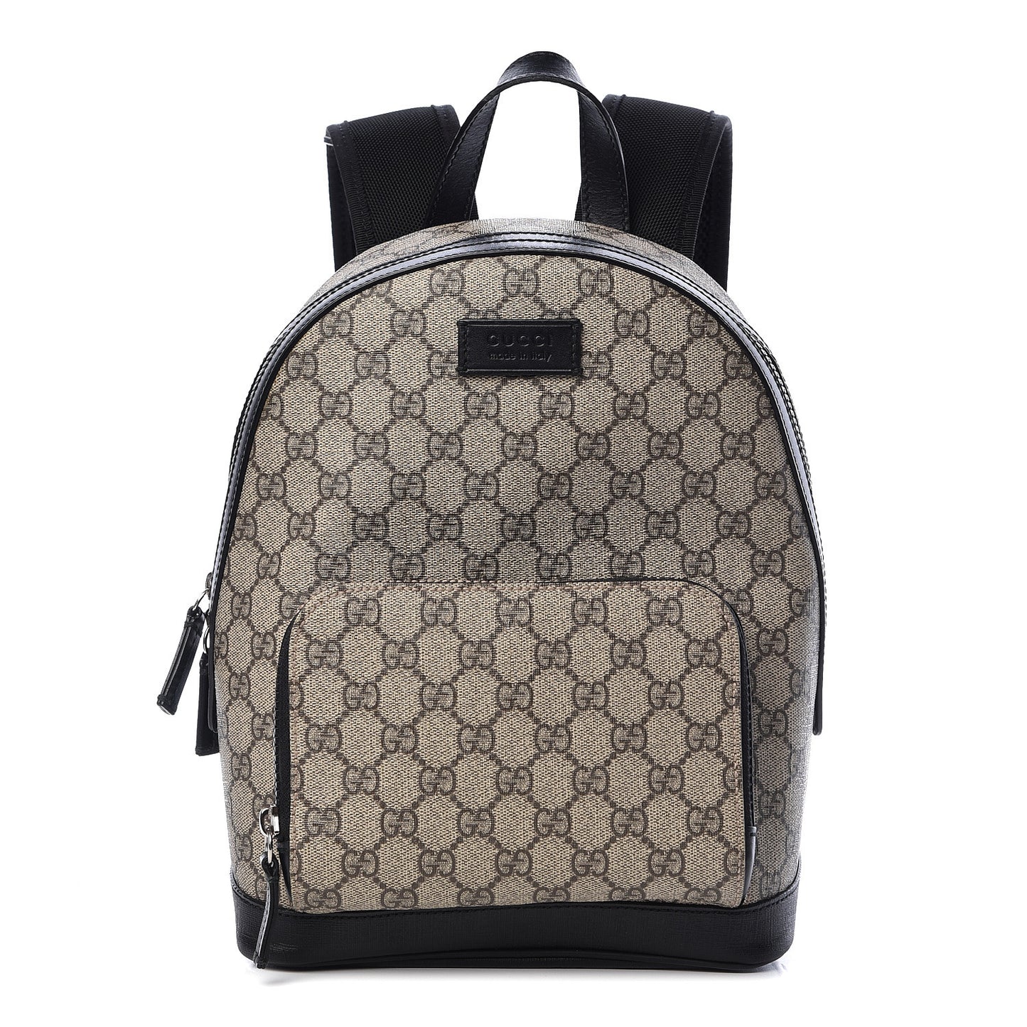GG Supreme Monogram Small Eden Day Backpack Black