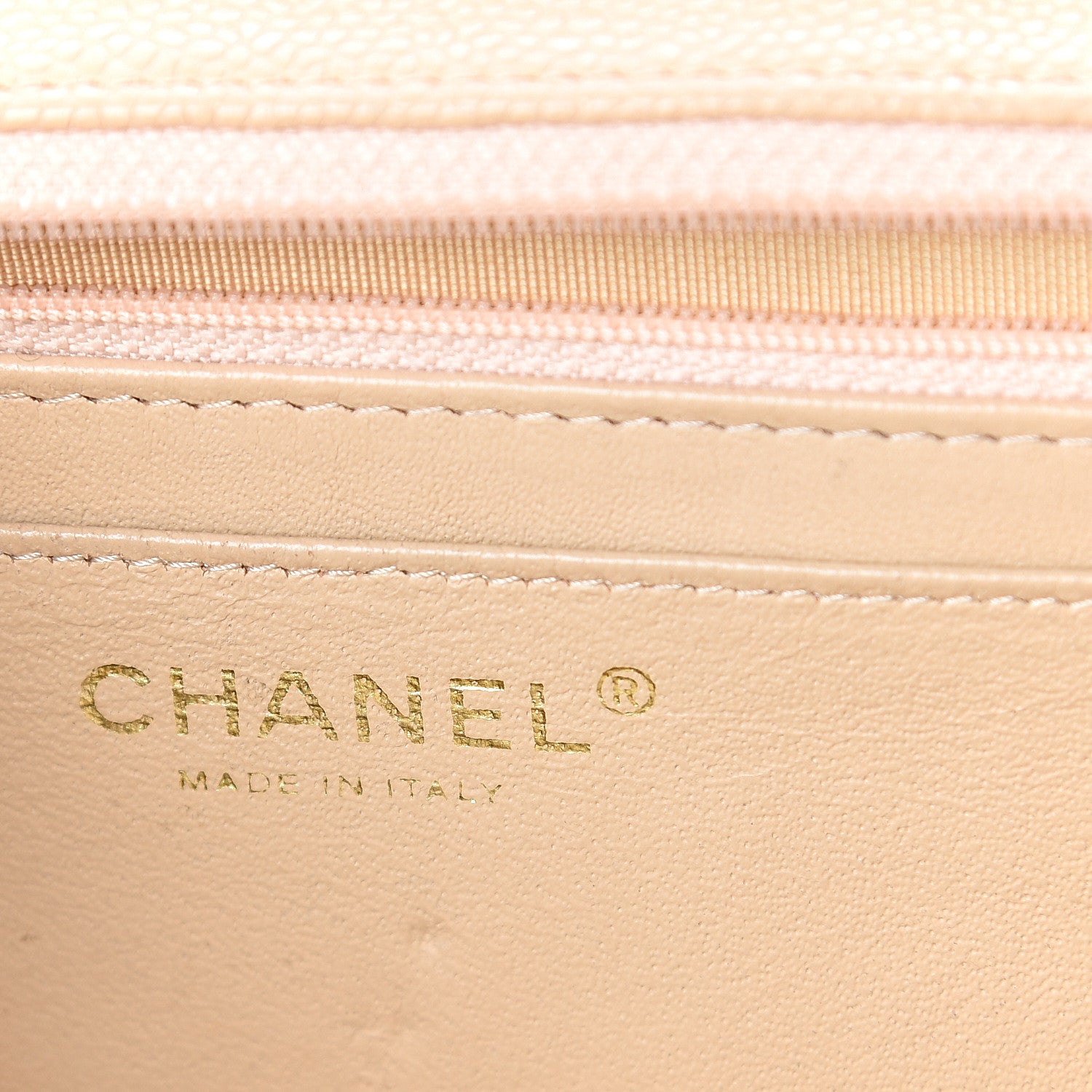 Chanel Caviar Quilted Jumbo Single Flap Beige Clair 5 of 8