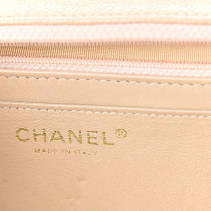 Chanel Caviar Quilted Jumbo Single Flap Beige Clair 5 of 8