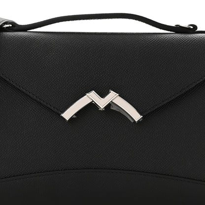 Moynat Carat Calfskin Gabrielle Clutch Black 8 of 10