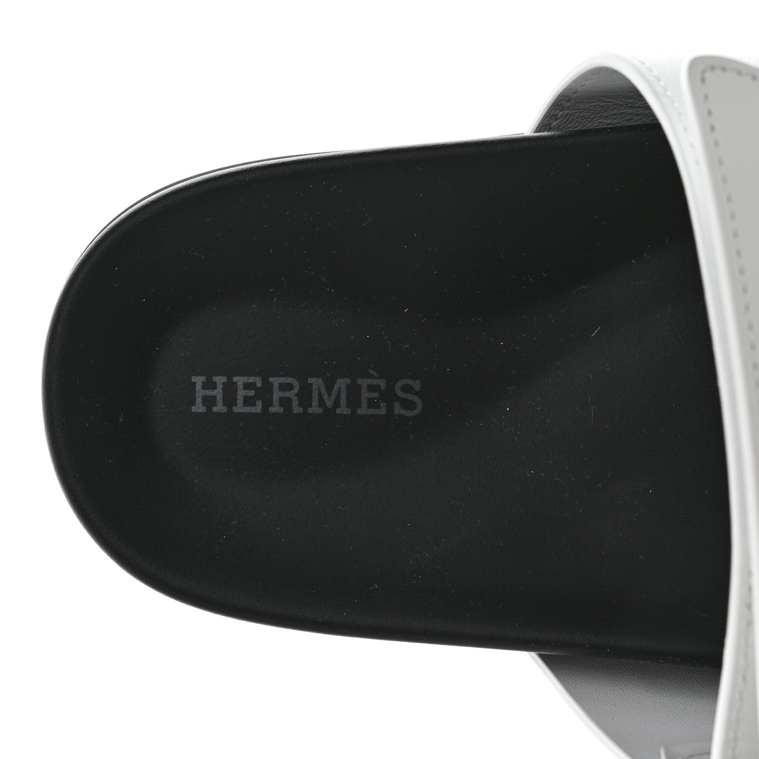 Hermes Calfskin Womens Chypre Sandals 36 White 8 of 13