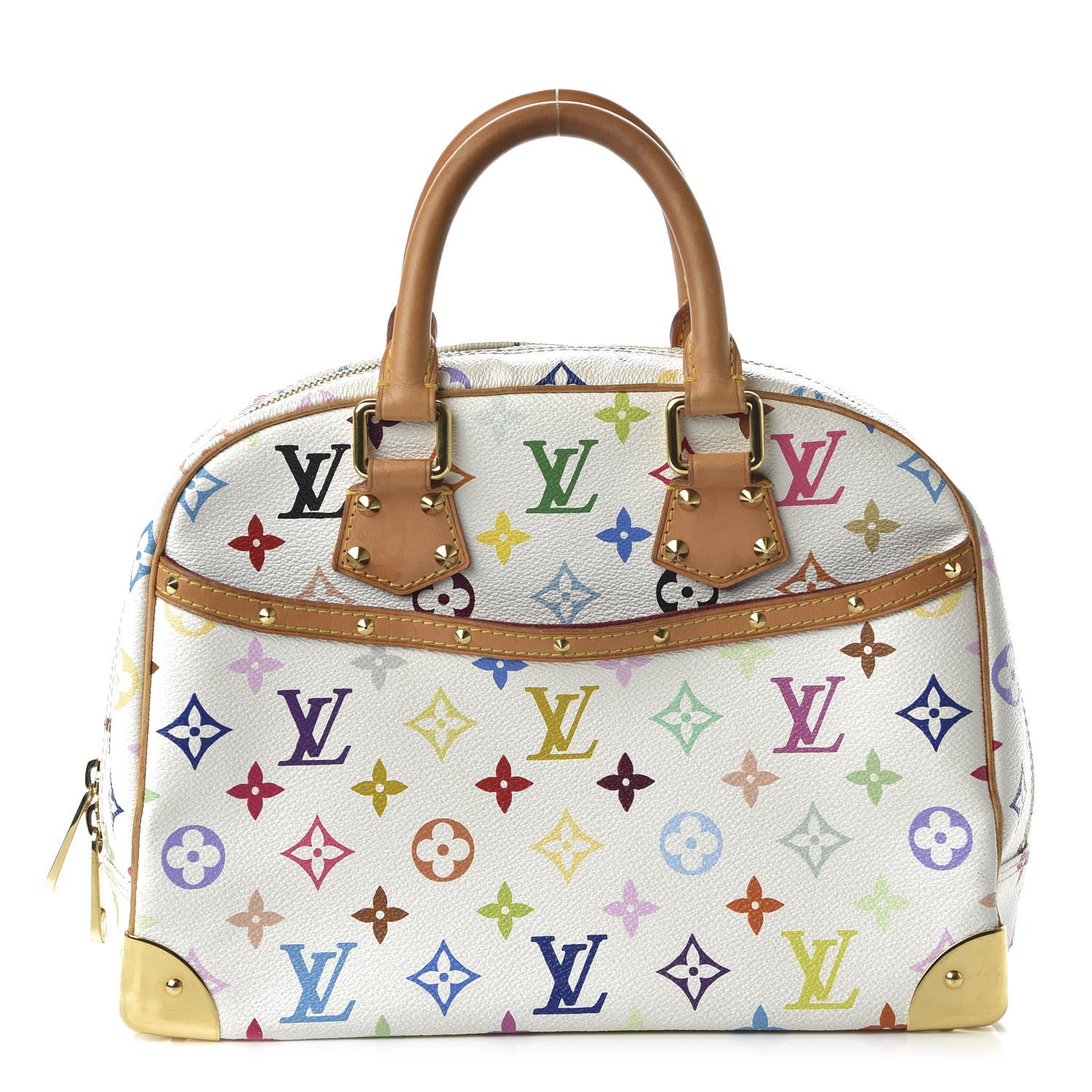 Louis Vuitton Monogram Multicolor Trouville White 1 of 9