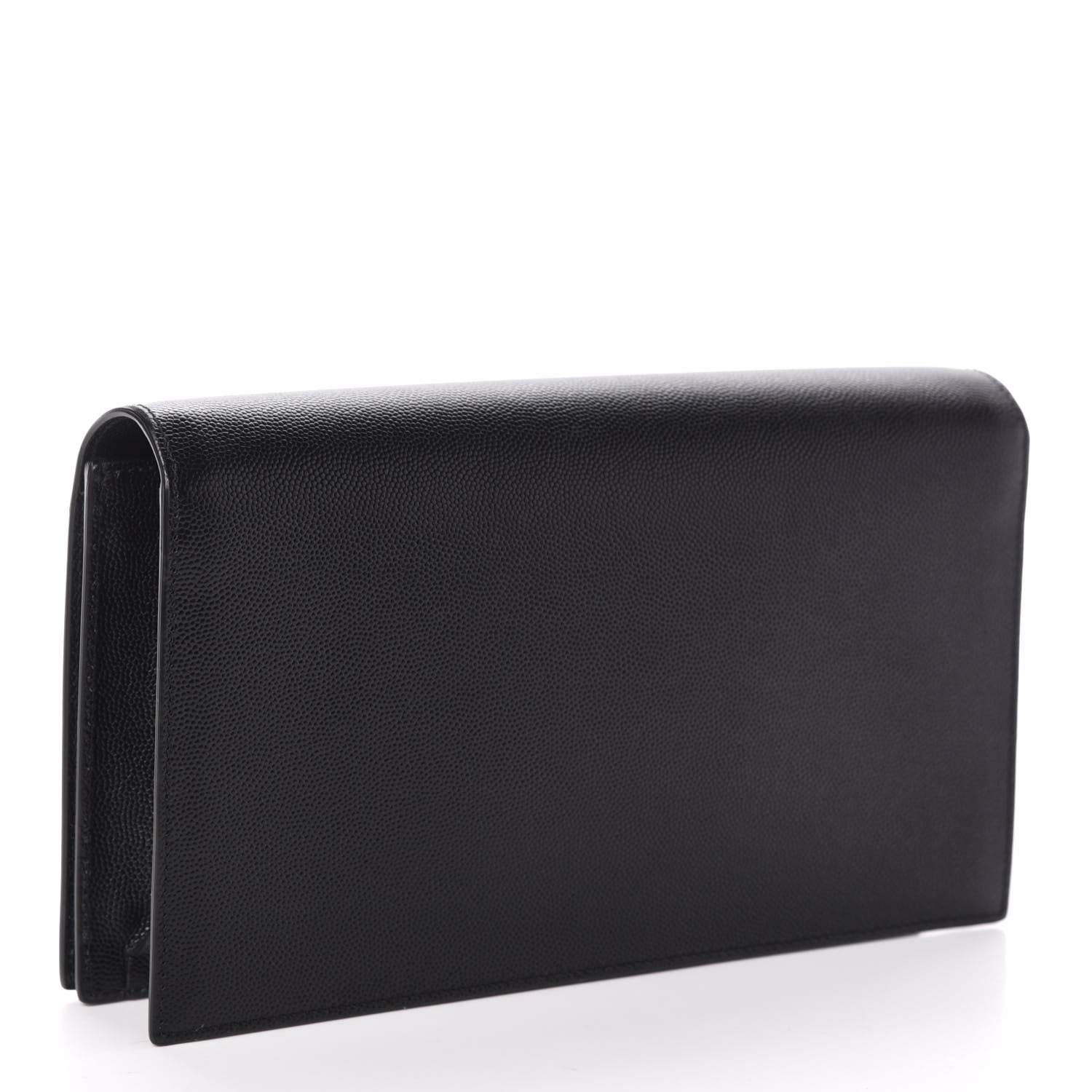 Saint Laurent Grain De Poudre Classic Monogram Kate Clutch Black 3 of 8