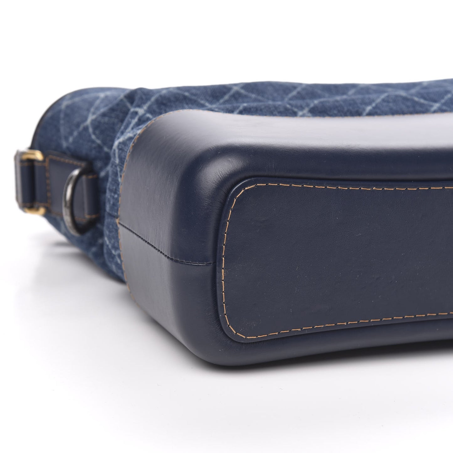 Denim Calfskin Medium Gabrielle Hobo Blue