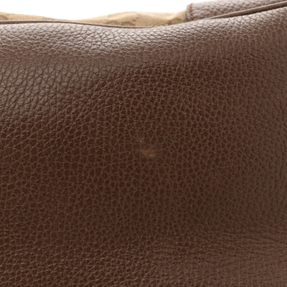 Gucci Monogram Medium Bree Zippered Tote Beige Tabacco 12 of 13