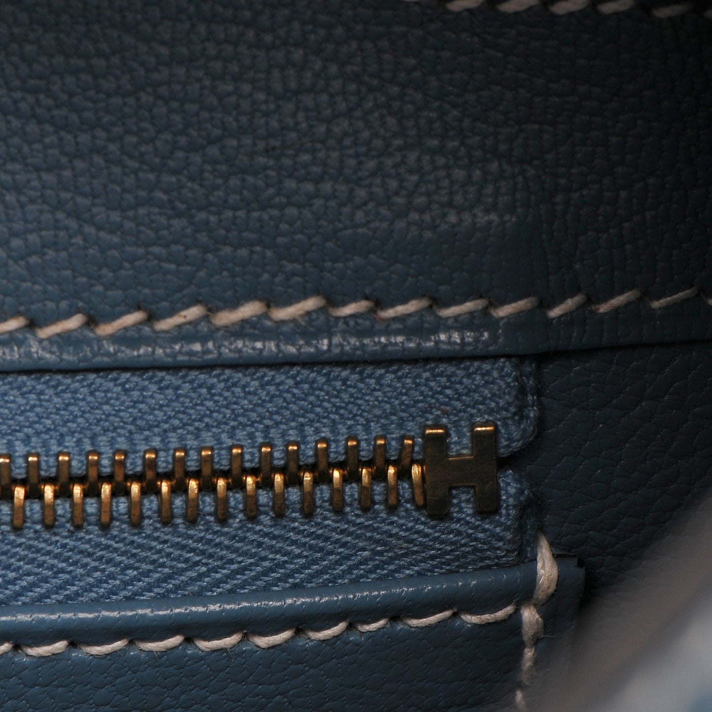 Togo Birkin 30 Blue Jean